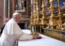 Pope Francis, Vatican, Shrine