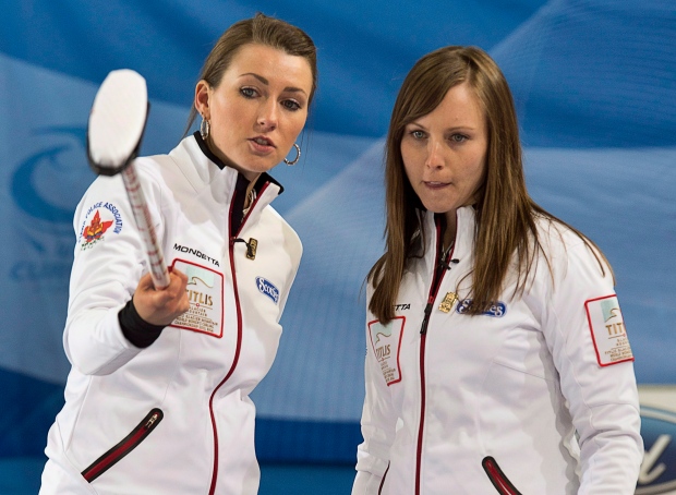 Rachel Homan Emma Miskew curling worlds