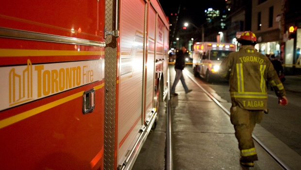 No injuries reported after two, 2-alarm fires break out in downtown Toronto overnight