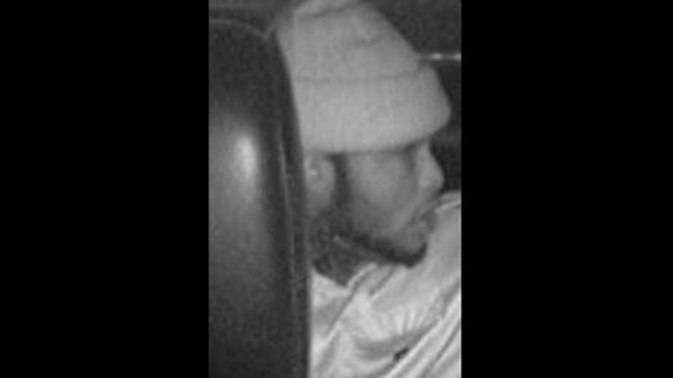 This security image shows a suspect wanted in connection with the stabbing and robbing of a taxi driver on March 19, 2013. (Photo courtesy Toronto Police Service)