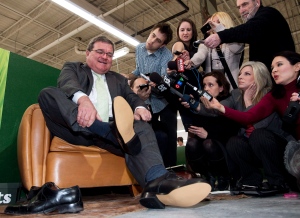 Jim Flaherty, budget, new shoes