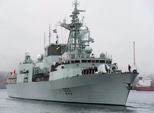 HMCS Toronto makes drug bust on high seas