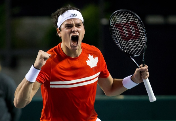 Milos Raonic Canada advances Davis Cup semifinals