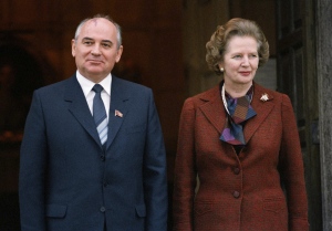 Margaret Thatcher, Mikhail Gorbachev
