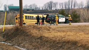 Fatal school bus crash 