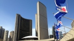Toronto City Hall is shown. (Chris Kitching/CP24)