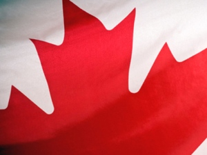 CP24 stock canadian flag