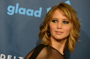 Jennifer Lawrence stars honoured at GLAAD awards