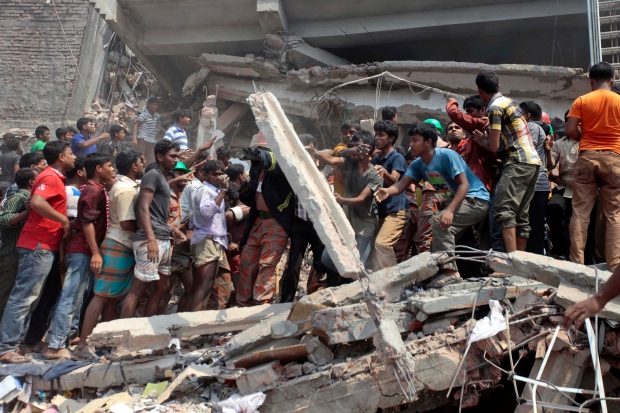 Bangladesh, building collapse