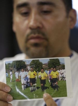 Soccer ref dies after player's punch puts him coma
