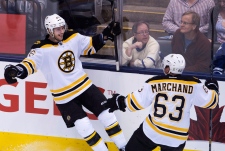 Boston Bruins forward David Krejci