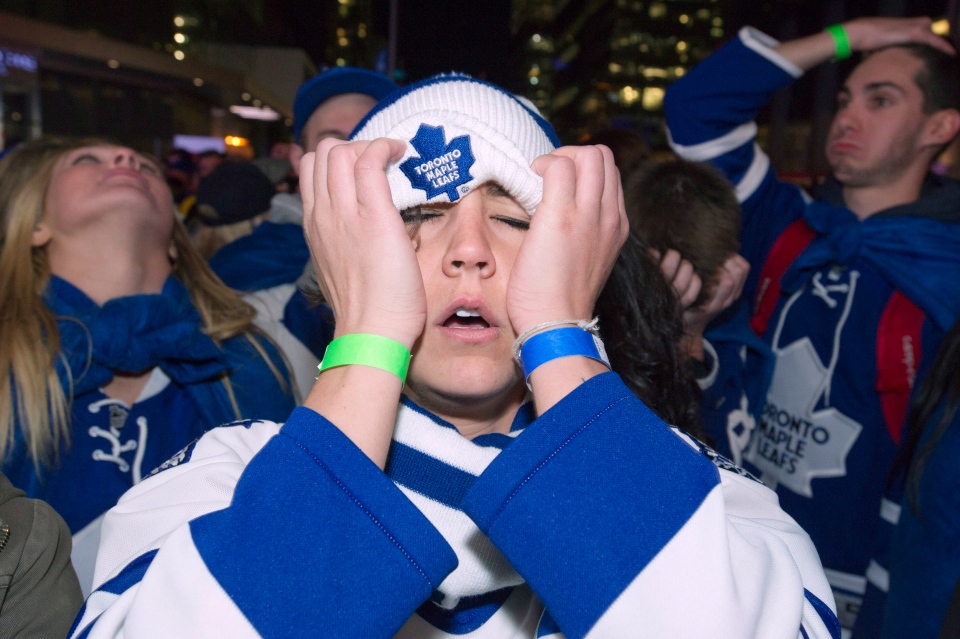 A playoff plea from a dejected Toronto Maple Leafs fan: please, just win