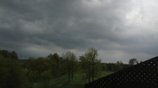 Orangeville severe thunderstorm storm clouds