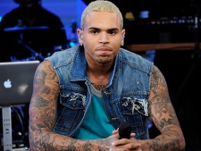 Chris Brown appears on the U.S. television morning program 'Good Morning America,' Tuesday, March 22, 2011 in New York. (ABC / Ida Mae Astute)  