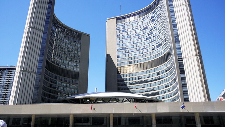 Toronto City Hall is seen in this file photo. 