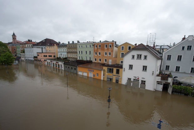 Evacuations orderred in flood-hit central Europe