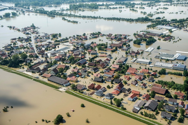 Deggendorf, Germany flooding