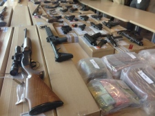 Project Traveller firearms seized