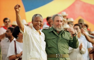Nelson Mandela Fidel Castro Day of the Revolution
