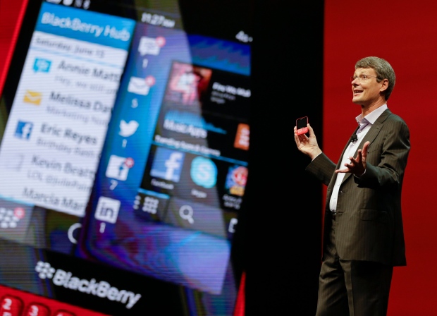 BlackBerry reports first-quarter net loss of $84M