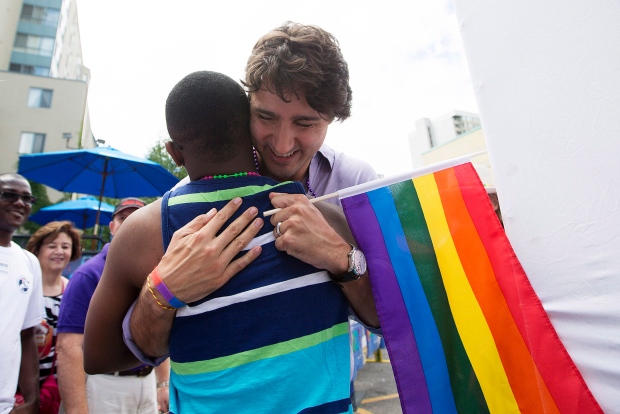 Justin Trudeau at Toronto Pride 