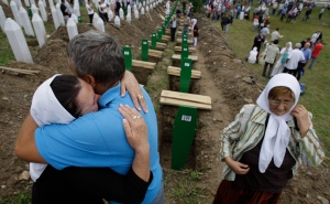 Bosnia Srebrenica massacre burial