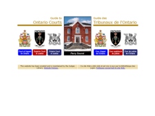 The Ontario Courts website is back online Tuesday, April 26, 2011 after it was infiltrated by hackers.
