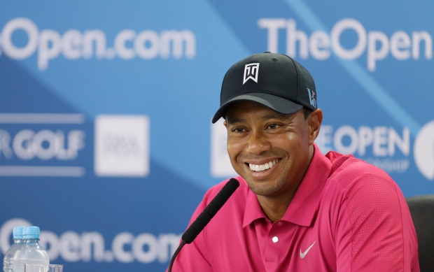 Tiger Woods declares his elbow 'good to go'