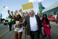 Rob Ford takes part in Caribbean Carnival