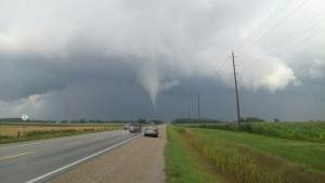 Tornado warning for Ontario