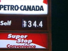 A Petro-Canada station charges 134.4 cents for a litre of regular gas Thursday, May 12, 2011.