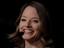 Director Jodie Foster speaks during a press conference for The Beaver, at the 64th international film festival, in Cannes, southern France, Tuesday, May 17, 2011. (AP Photo/Virginia Mayo)