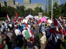 Egypt protest Toronto 