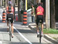 The fate of the Jarvis Street bike lanes could be up in the air. 