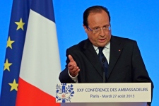 Francois Hollande Syria action