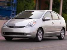 FILE - This undated file photo released by Toyota on Nov. 19, 2003 shows the 2004 Toyota Prius at undisclosed location. Toyota recalled 106,000 first-generation Prius hybrid cars globally on Wednesday, June 1, 2011, for faulty steering caused by a nut that may come loose. The single minor accident suspected of being related to the problem was reported in the U.S., according to Toyota Motor Corp. (AP Photo/Toyota, File)