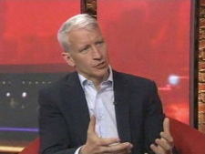 Journalist Anderson Cooper speaks to CP24's Stephen LeDrew about his new daytime talk show, "Anderson," on Thursday, June 2, 2011.