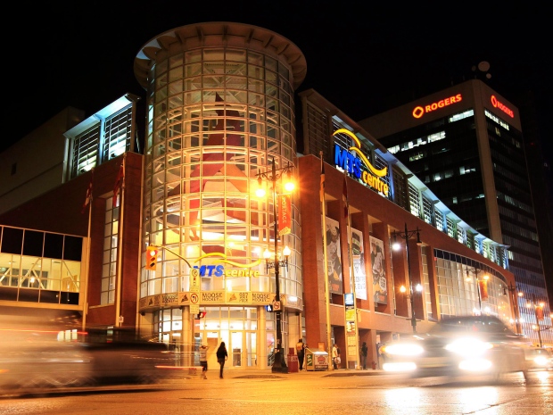 The MTS Centre is shown in Winnipeg on Thursday, May 19, 2011. (THE CANADIAN PRESS/John Woods)