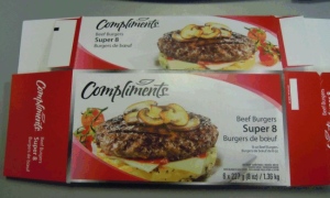 CFIA recalls Compliments burgers E. coli fears