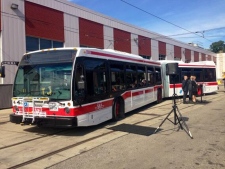 TTC unveils new articulated buses