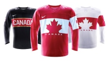 Canada unveils hockey jerseys for Olympics