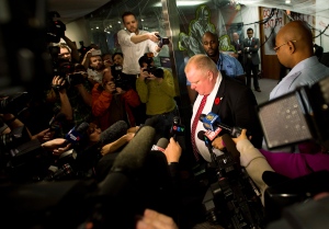 Rob Ford won't comment on allegations