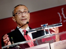 John Podesta, president of the Center for American Progress, speaks as he chairs a meeting in Oslo Thursday May 12, 2011. (AP Photo/Kyrre Lien, Scanpix Norway)