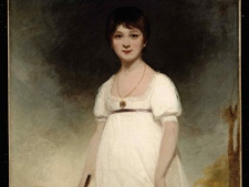 This photo provided by Christie's auction house in New York depicts a portrait of a teenager, thought to be Jane Austen, by the 18th-century British artist Ozias Humphry. (AP Photo/Christie's)