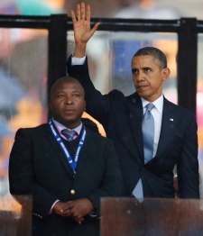 Thamsanqa Jantjie sign language Mandela memorial