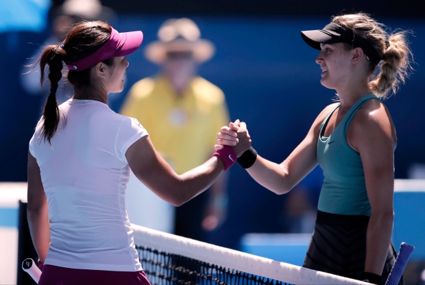 Li Na defeats Eugenie Bouchard at Australian Open