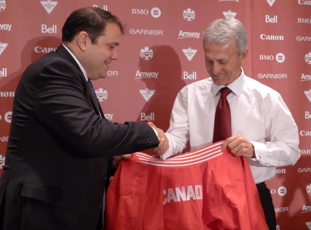 Canadian Soccer Association president Victor Monta