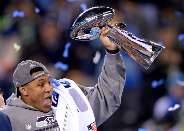 Seattle Seahawks' Malcolm Smith Super Bowl MVP