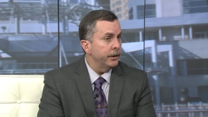 Det. Sgt. Gary Giroux speaks with CP24 on Monday afternoon. Giroux says an investigation into the activities of Mayor Rob Ford remains “active” and “continuing.” 