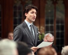 Liberal Leader Justin Trudeau senate reform poll